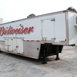 Hackney Brothers refrigerated keg beer trailer